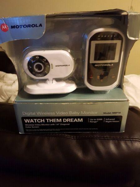 Motorola Digital Wireless Video Baby Monitor