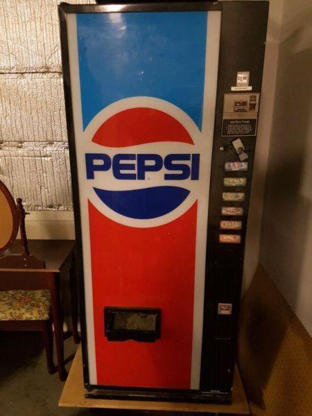 Pepsi vending machine