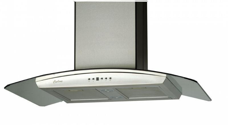 Hood Fan - Canopy Hood - Stainless Steel with Glass- BRAND NEW!