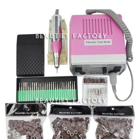 NEW Professional Electric Nail Drill with FREE Acrylic Nail Kit