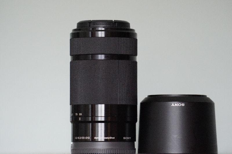 Sony 70-210mm e-mount lens