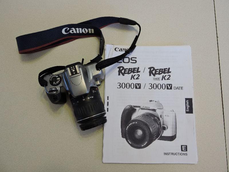 Canon EOS Rebel K2 35mm FILM camera - lovely condition