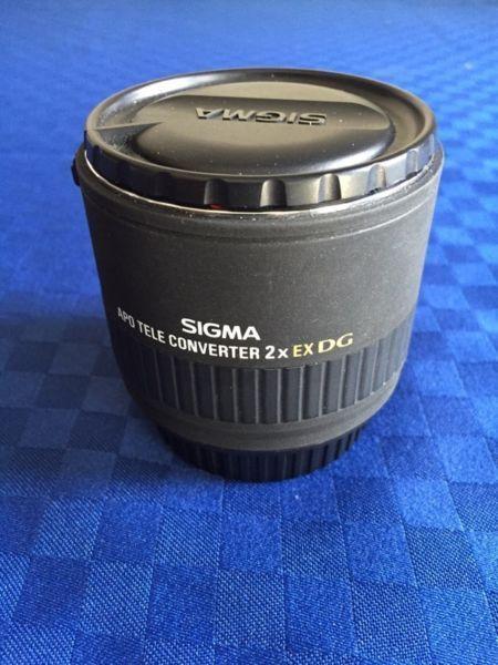 Sigma APO Tele Converter 2x EX DG