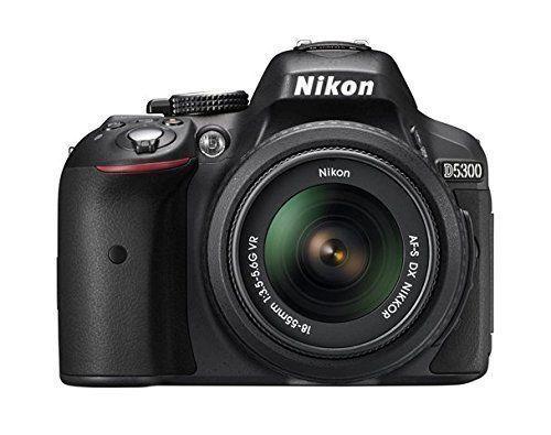 Nikon D5300 w/18-55mm lens + Pad case, 32GB,Optex TP 160 Tripod