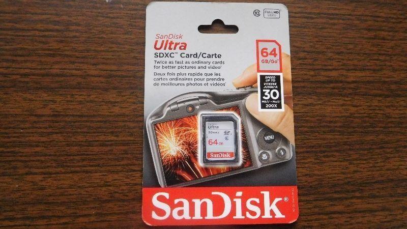 SanDisk Ultra 64GB SDXC Class 10/UHS-1