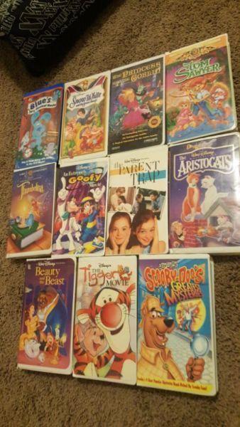 Disney VHS movie lot