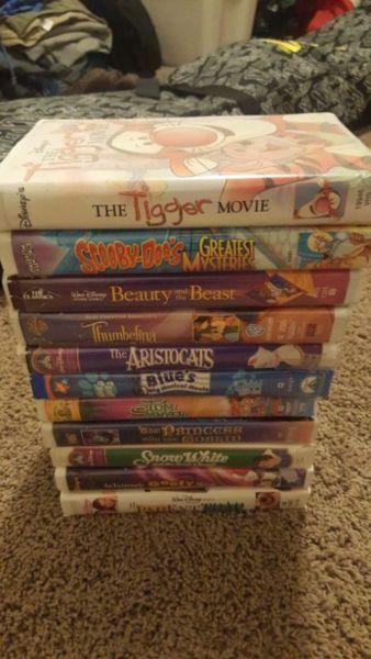 Disney VHS movie lot