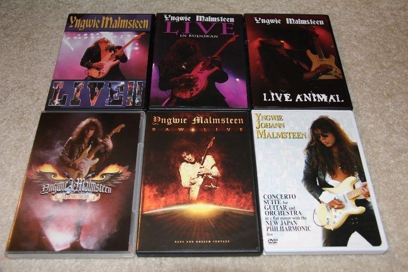 Yngwie Malmsteen Dvd Collection