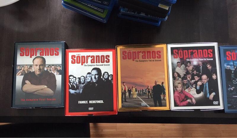 The complete set of sopranos tv show