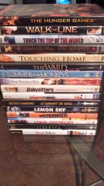 16 DVDs asking $20