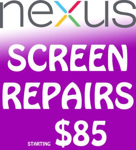LG G2 G3 G4 Google Nexus 4, 5, 5X Screen Repair Starting $85