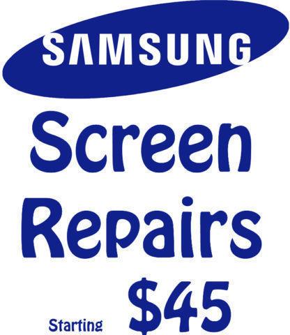 Samsung S3, S4, S5, s6 note 4 5 Screen Repair Starting $45