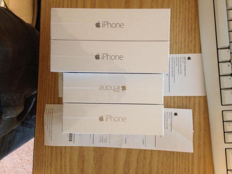 Brand new iPhone 6 and 6 plus 16GB --TELUS / Bell