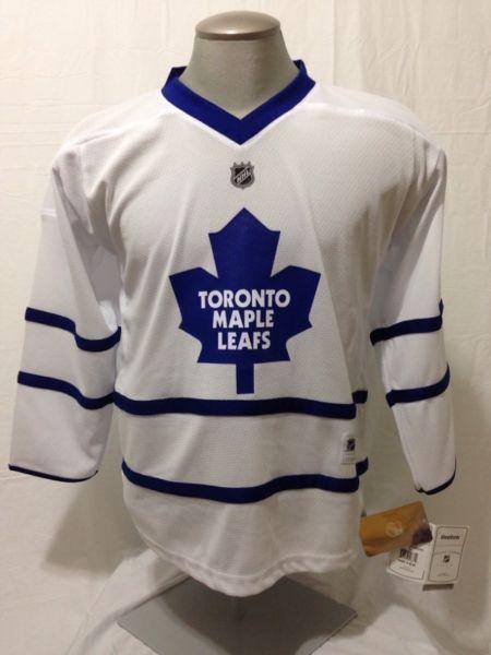 REEBOK Youth L/XL Toronto Maple Leafs ROAD Jersey