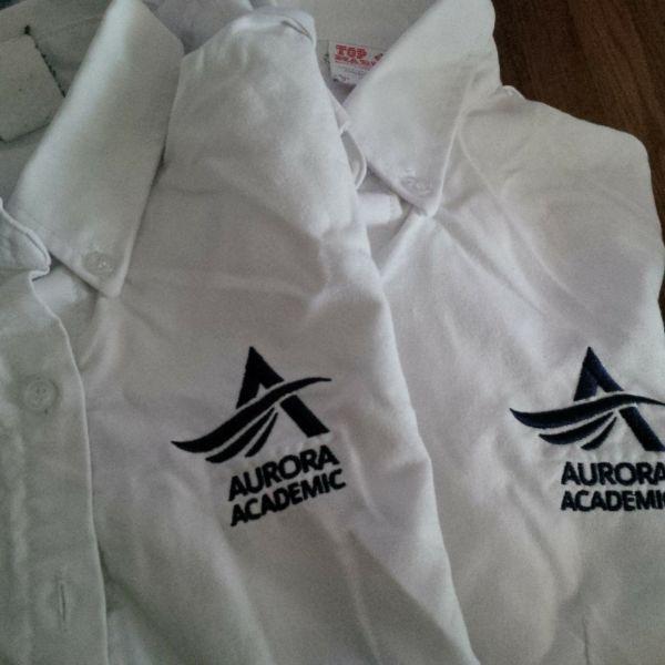 Top Marks school uniforms (and Aurora shirts)
