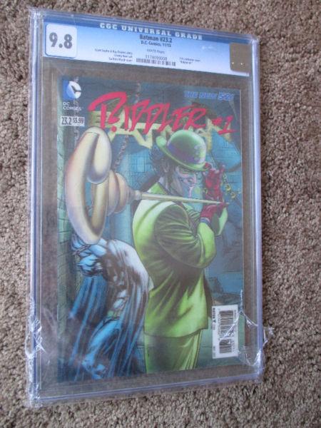 Batman - The 1st appearance of Riddler - Graded Copy 3D cover