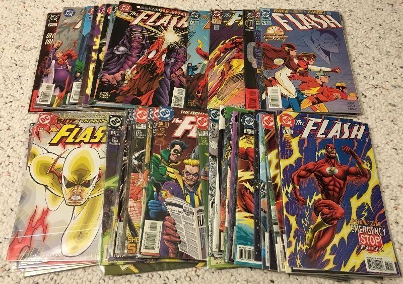 The Flash comics lot Waid Johns Morrison modern Zoom Savitar
