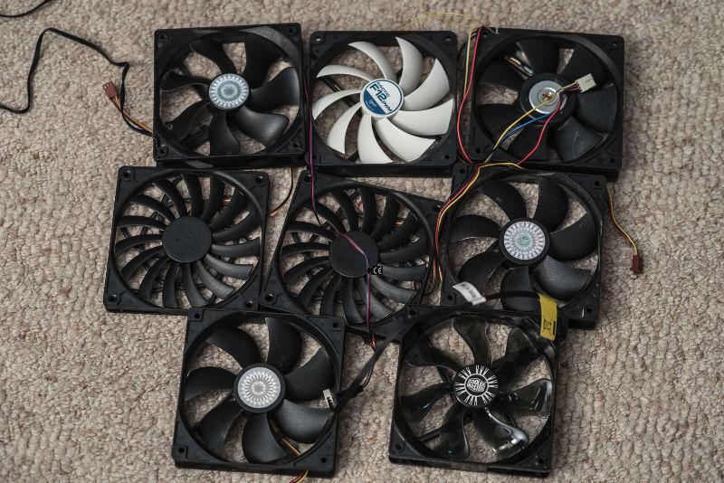 Various Size PC Fans