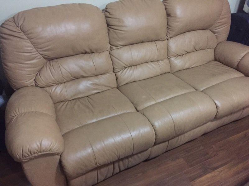 Paliser leather sofa