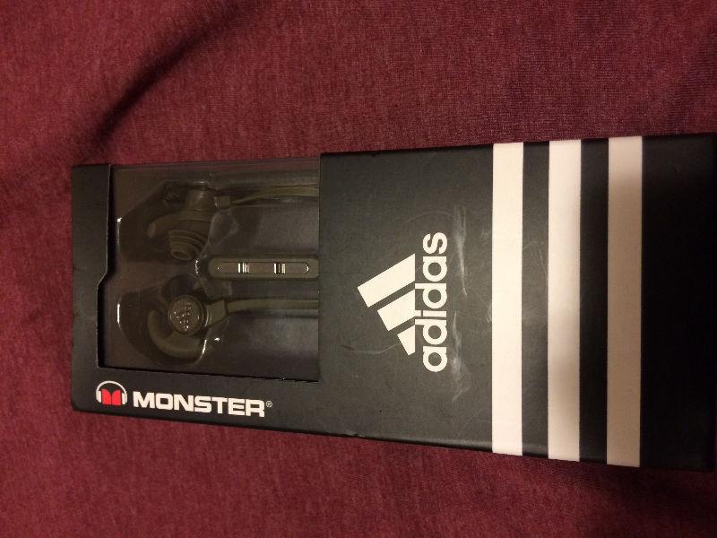 Brand new monster adidas headphones