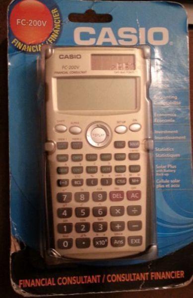 CASIO FC-200V Financial Consultant Calculator (NEW)