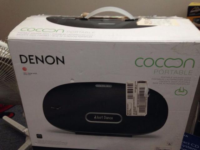 Cocoon Portable Powered Speaker System Denon DSD-300