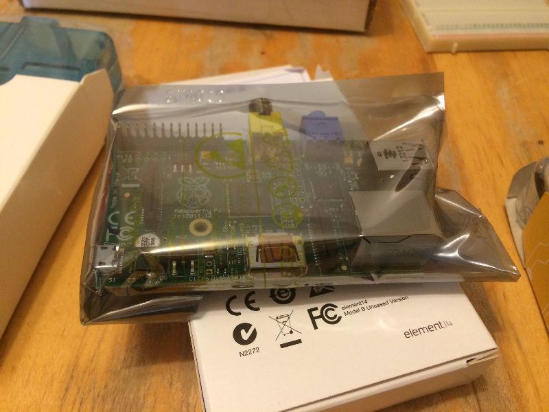 Raspberry Pi Model B Starter Kit- Never used