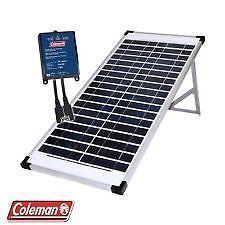 Coleman 40W solar panel with controller