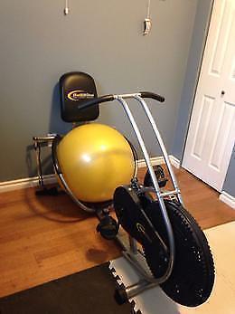 Ball Bike recumbent crossfit exercise bike with bands $175