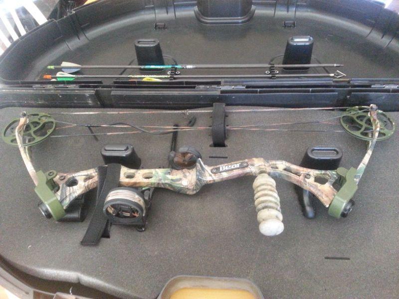 Bear Apprentice 2 Camouflage compound bow