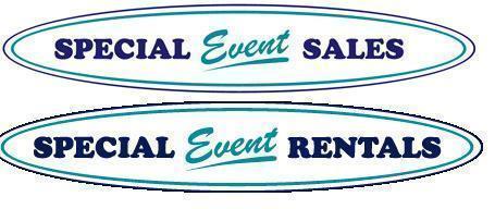 CLEARANCE SALE - SPECIAL EVENT RENTALS/SALES