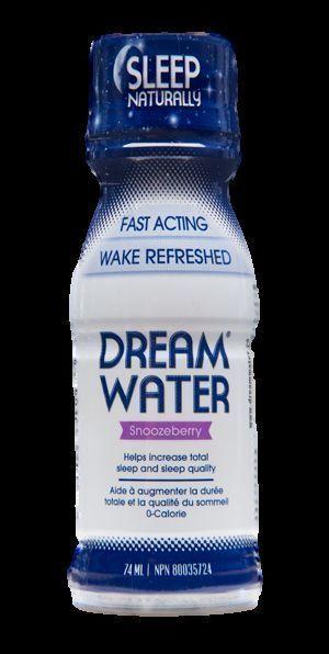 Dream Water Zero Calorie Natural Sleep Aid Drink - 74ml /12/case