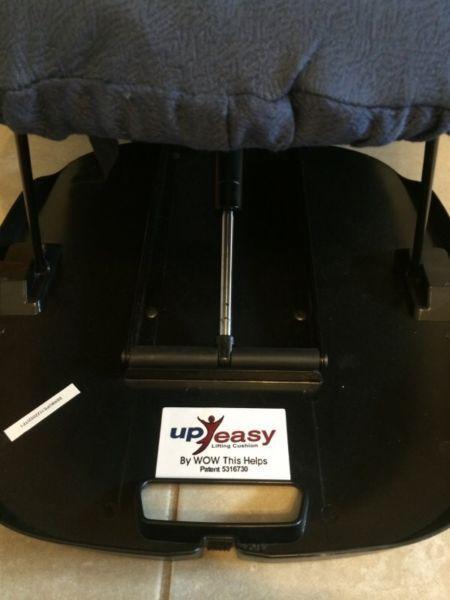 Up easy hydraulic seat lift assisting cushion