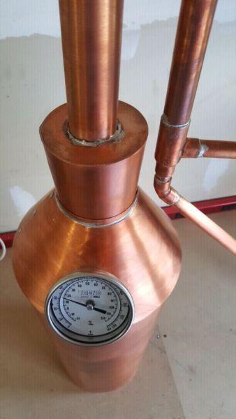6 gallon copper pot still