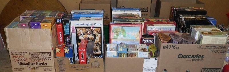 TONS OF PUZZLES AT 10.00 FOR YOUR CHOICE OF ANY 10