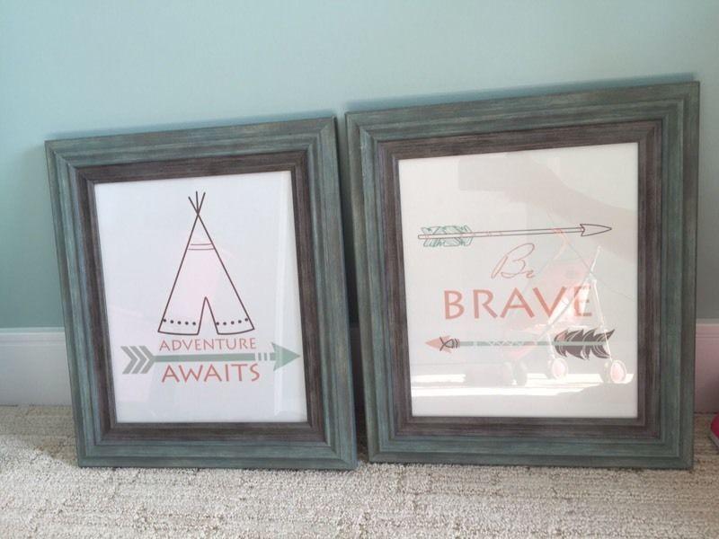 Adorable Custom Artwork and Arrow Hooks