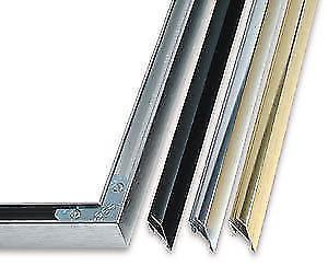 Seven Metal Picture Frames With Glass Included