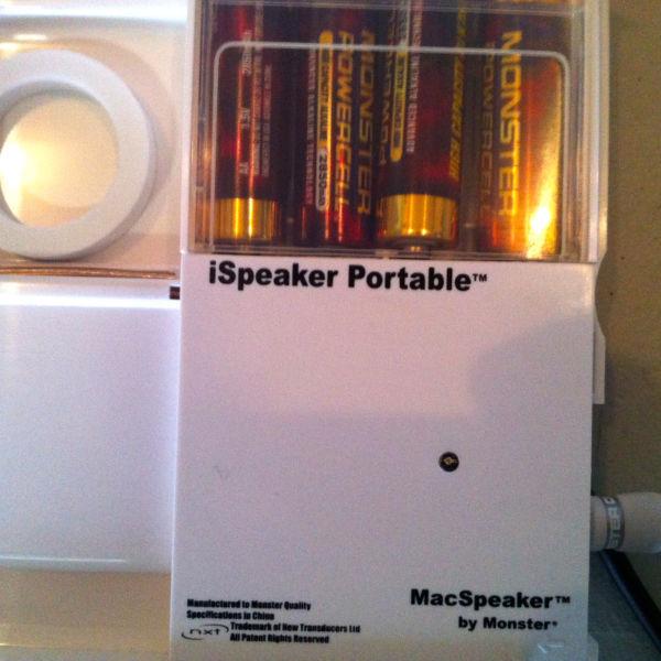 MP3 Player Portable Speaker Monster brand