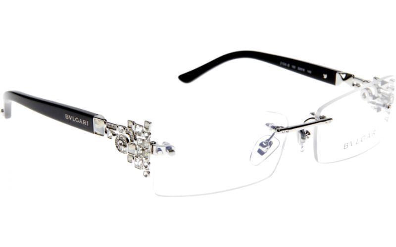 Bvlgari Authentic Swarovski Vision Eyeglasses