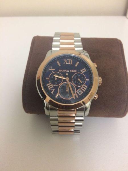 Wanted: Cooper Chronograph Blue Dial Two-tone Ladies Watch