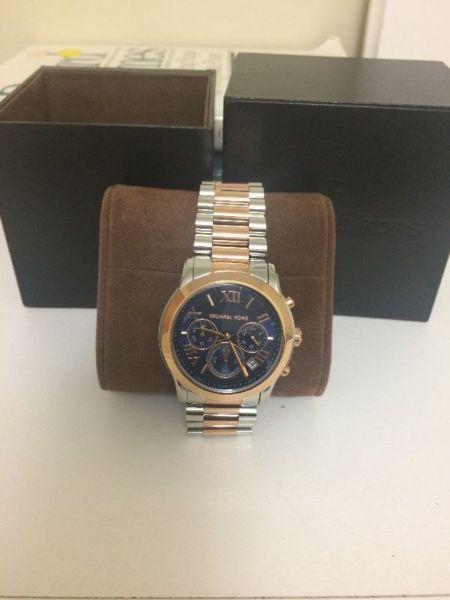 Wanted: Cooper Chronograph Blue Dial Two-tone Ladies Watch