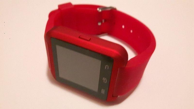 BRAND NEW Red Bluetooth Smart Wrist Watch for Android iOS
