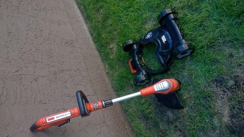 Black and Decker 2in1 Mower - Trimmer