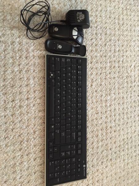 Gyration Air Mouse with Low Profile Wireless Keyboard