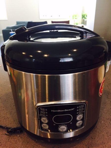 Hamilton Beach digital rice cooker/steamer-14cups