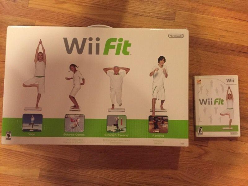 Wii Balance Board and Wii Fit Game