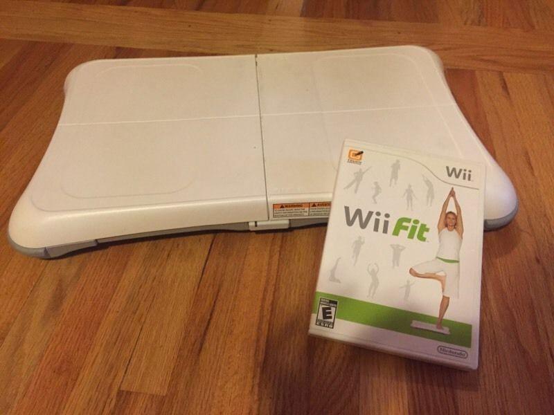 Wii Balance Board and Wii Fit Game