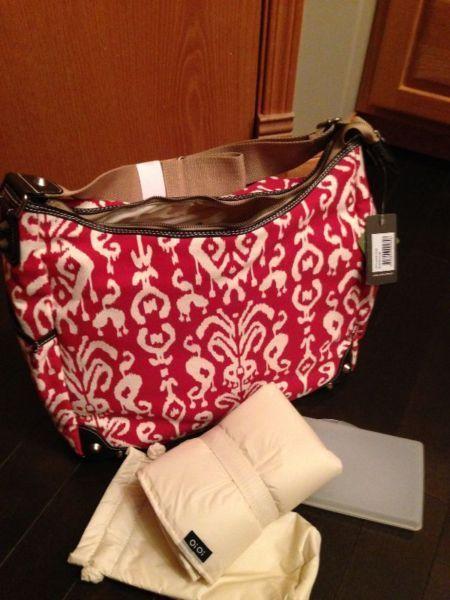 OiOi Ikat Diaper Bag New with Tags