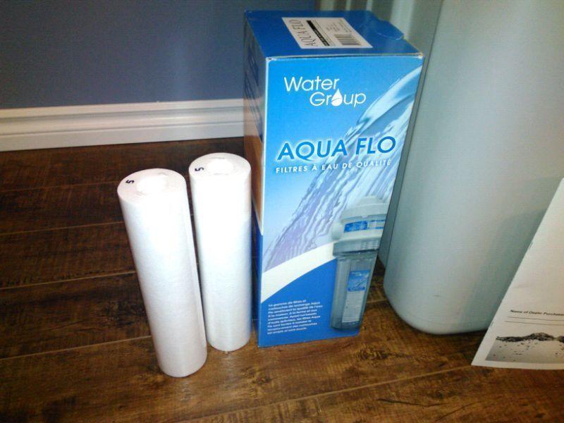 Water softener and post filter brand new