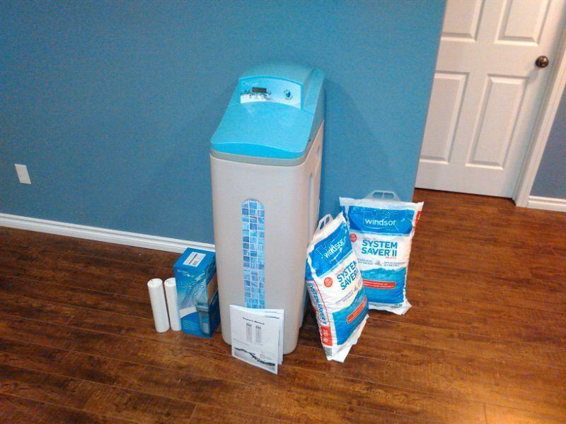 Water softener and post filter brand new